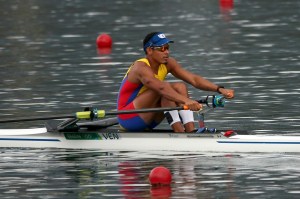 Venezolano Jackson Vicent se despide de Río tras competencia de remo