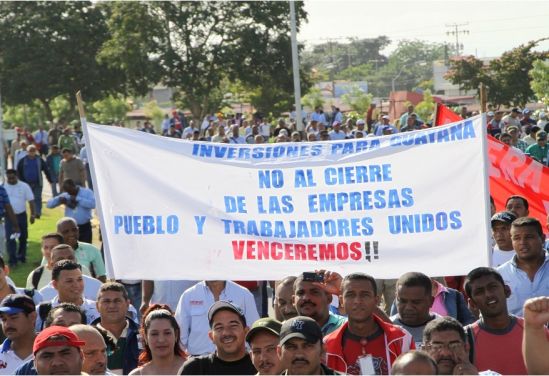 Un viejo reclamo de los trabajadores y el movimiento sindical en Guayana son las inversiones para las empresas básicas 