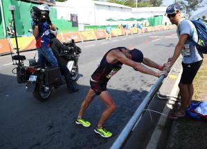 Atleta francés se hizo en los pantalones y aún así llegó a la meta en Río 2016 (Fotos)