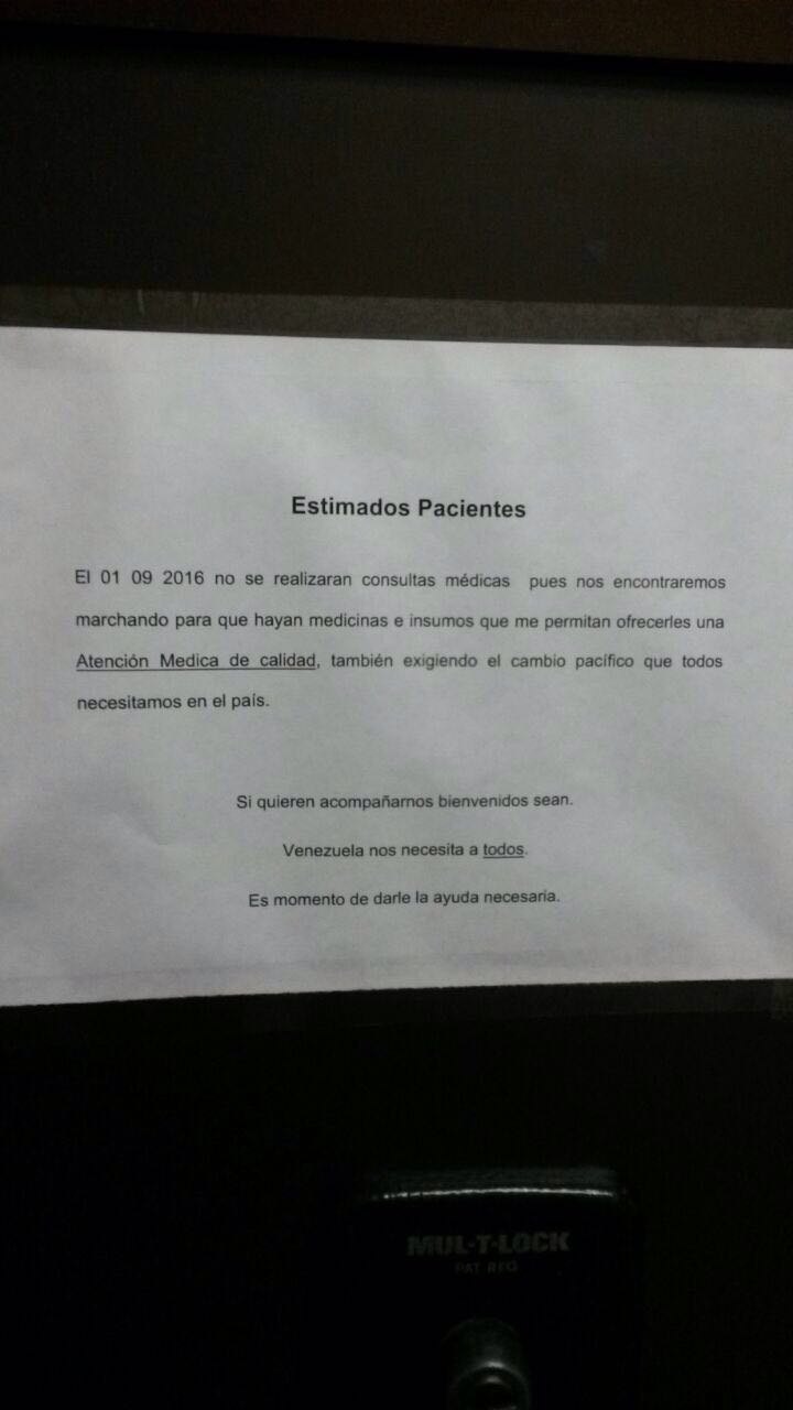 ¡APLAUSOS! Con esta verdad se justifica un consultorio que no abrirá el #1S