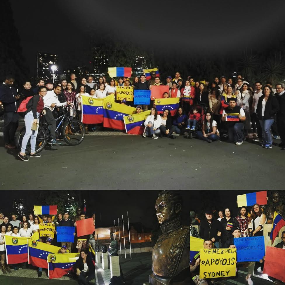 Venezolanos en el exterior están Palpitando#ConCaracas