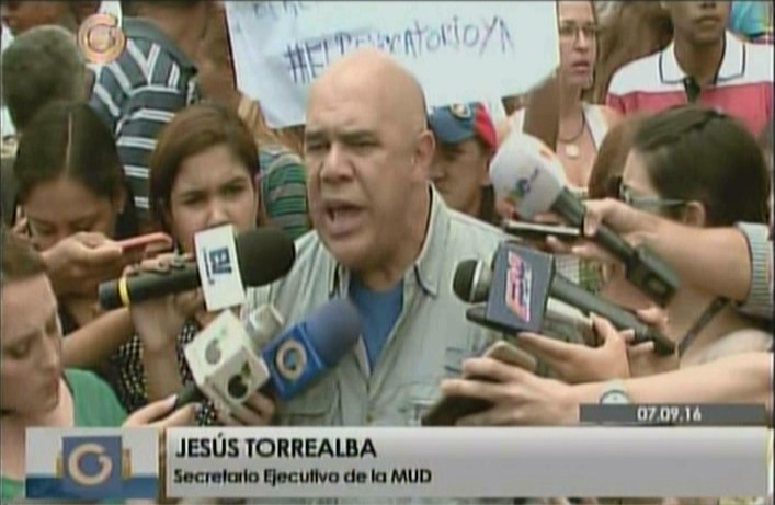 Chuo Torrealba: Exigimos las condiciones para recoger el 20%