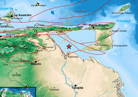 Tembló en Delta Amacuro