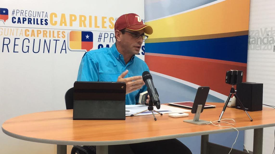Capriles: Ninguna individualidad está por encima del revocatorio