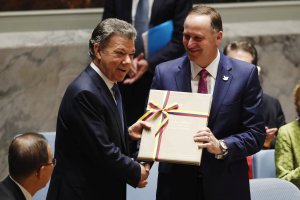 Santos presenta el acuerdo de paz al Consejo de Seguridad de la ONU