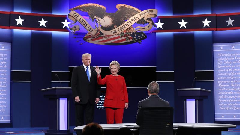 Las nueve frases del primer debate presidencial en EEUU