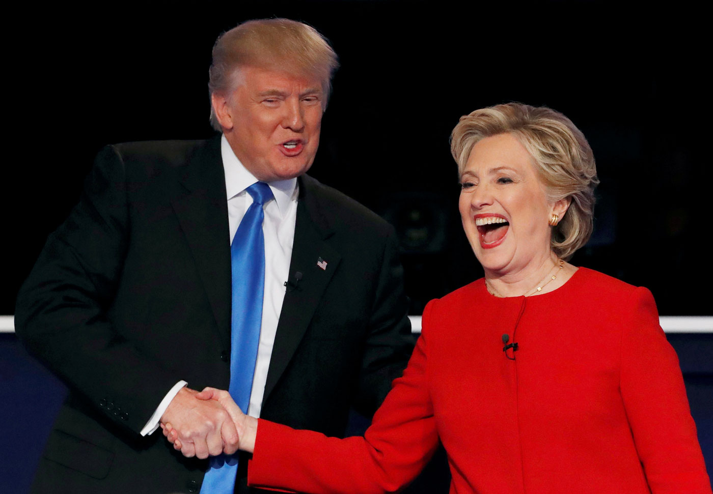 Clinton y Trump mantuvieron áspero debate sin un vencedor categórico
