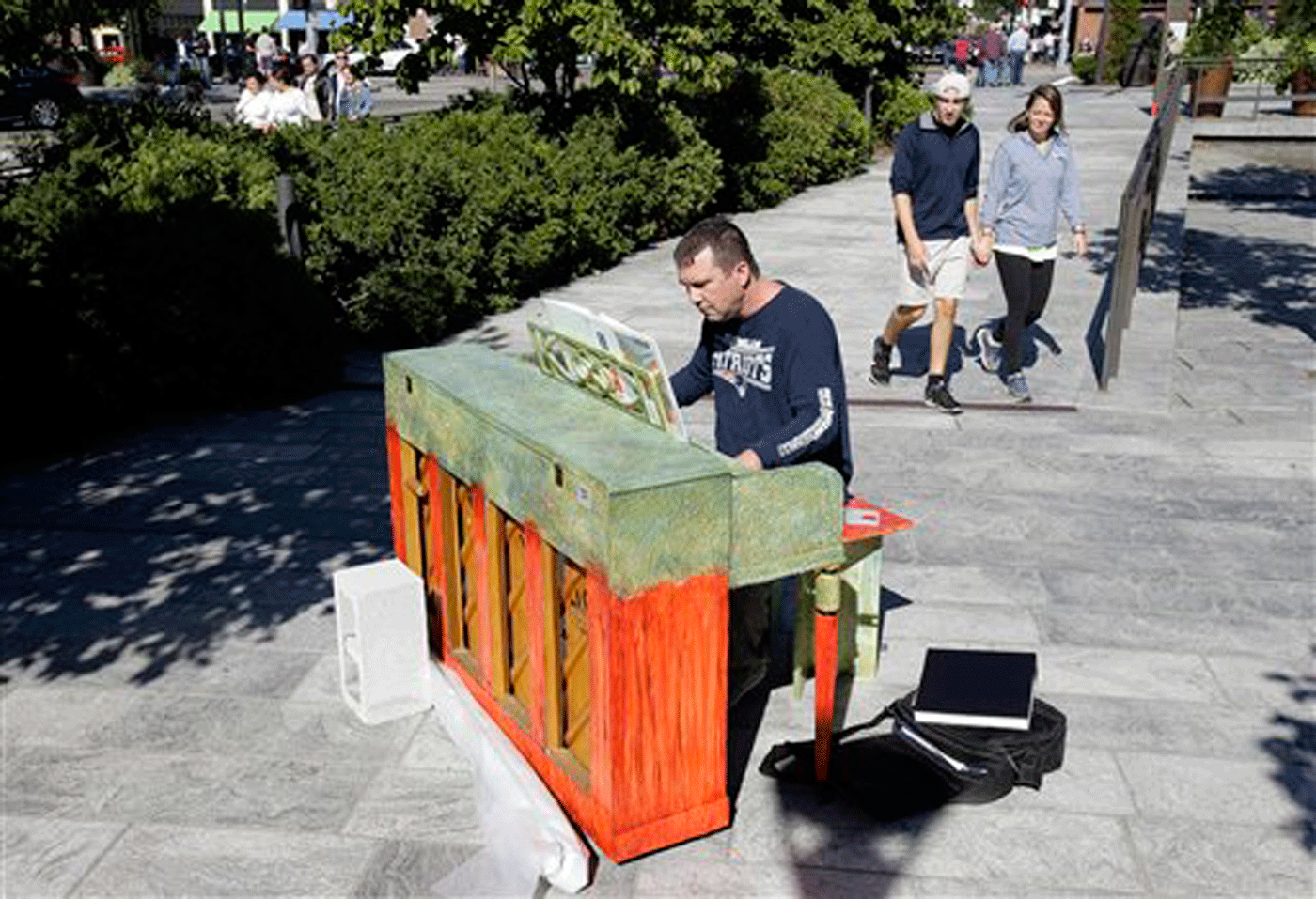 Pianos en la calle son tremendo éxito en Boston