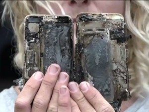 Reportan que el iPhone 7 también se prende fuego