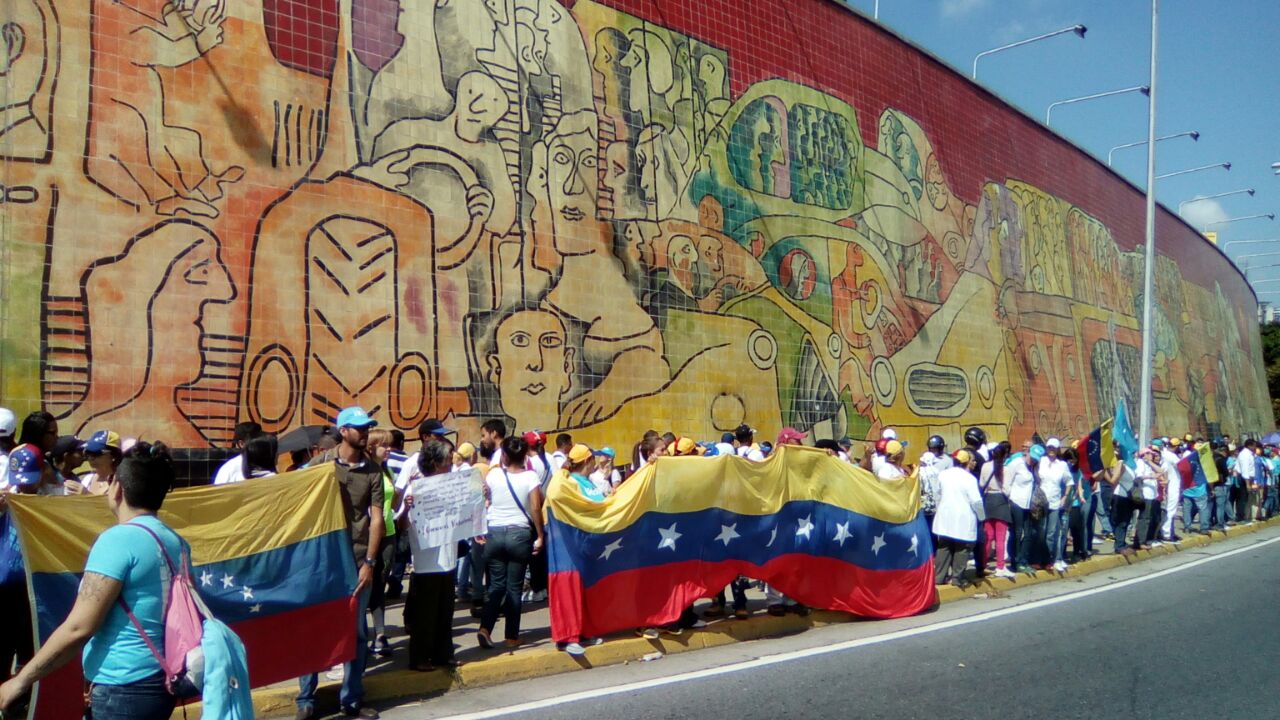 También en el Jardín Botánico se congregan las mujeres #VamosPaLaAutopista (fotos)