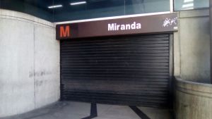 Metro de Caracas cerró 13 estaciones #31May