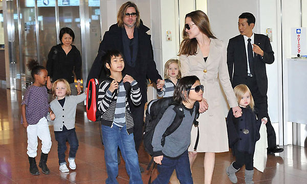 Brad Pitt pide a Angelina Jolie la custodia compartida de sus seis hijos