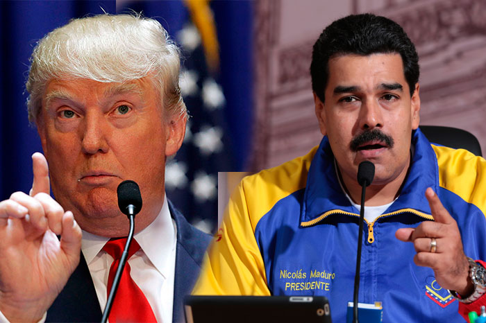 De “ladrón” a “enfermo mental”: Algunos de los calificativos de Maduro a Donald Trump