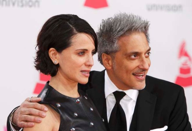 Music producer Thom Russo and Alanna Ubach arrive at the 17th Annual Latin Grammy Awards in Las Vegas, Nevada, U.S., November 17, 2016. REUTERS/Steve Marcus