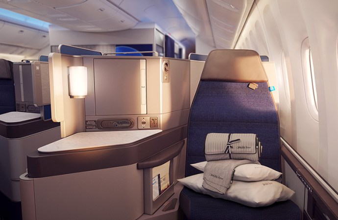 United Airlines presenta su nueva experiencia United Polaris International Business Class
