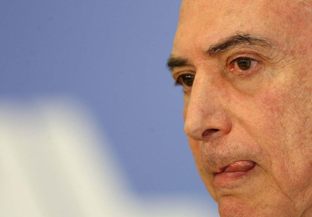 El presidente de Brasil, Michel Temer (Foto: Reuters)