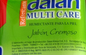 El misterio del jabón de tocador importado de Turquía que apareció en Caracas (fotos + análisis)