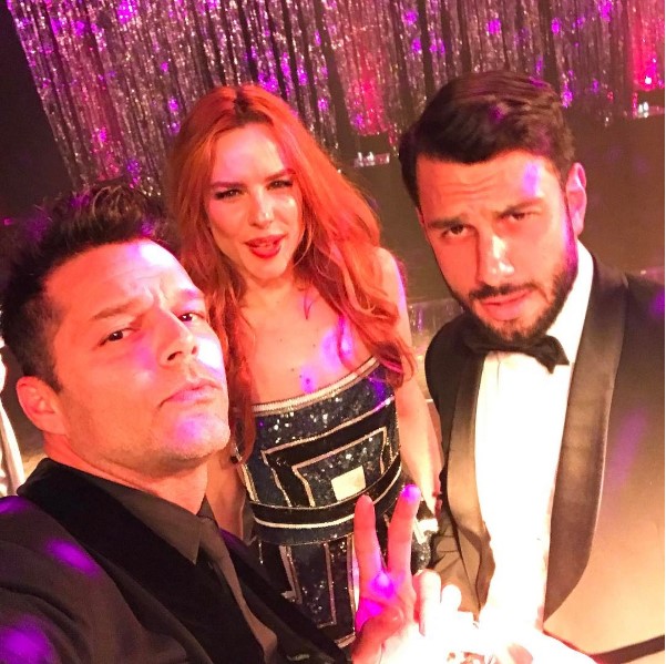 Este famoso actor venezolano se fue a la rumba de los Óscar con Ricky Martin (FOTOS)