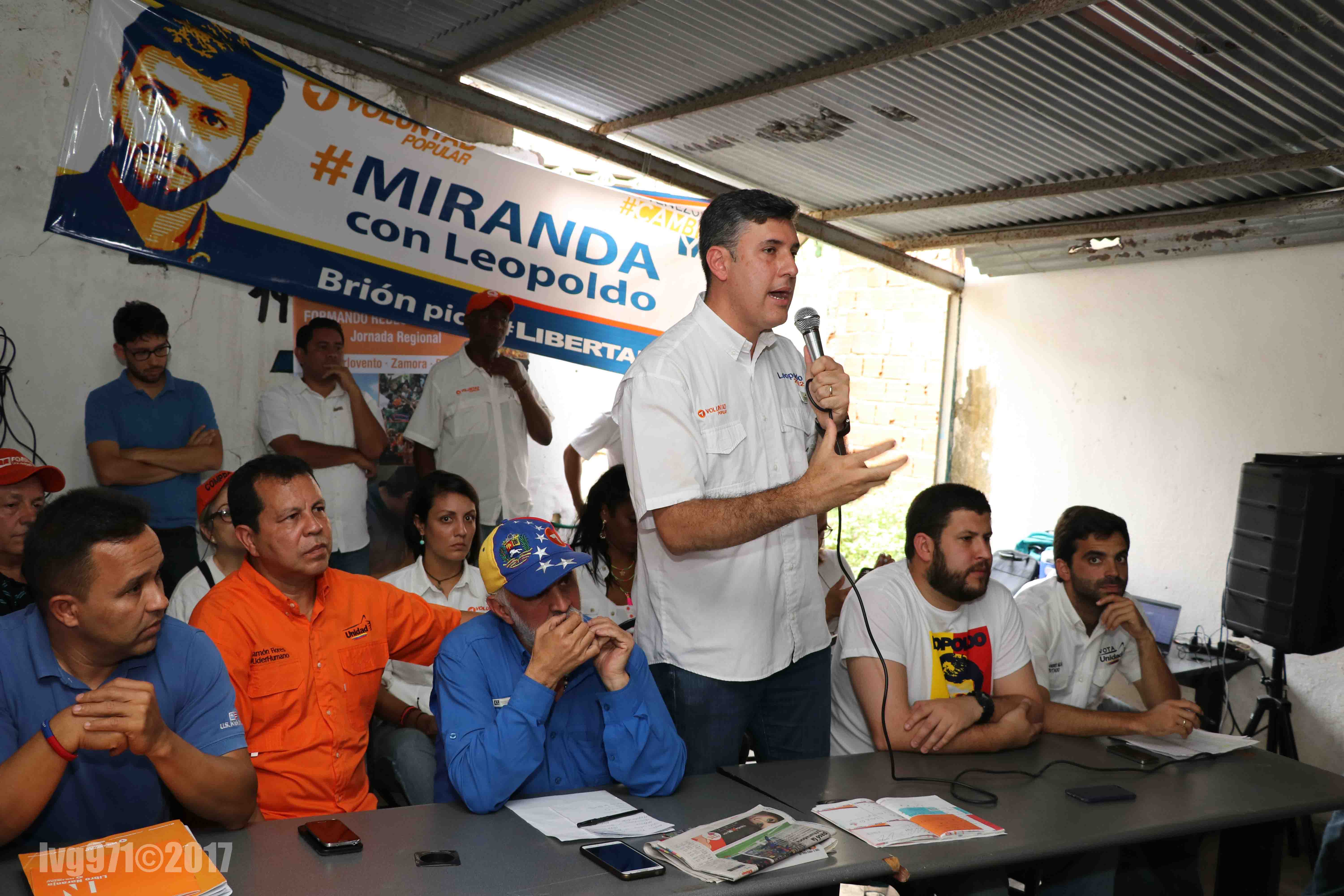 Alfredo Jimeno: Este 11 y 12 de marzo en Miranda se sentirá la Voluntad Popular