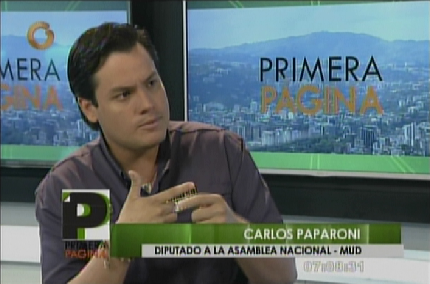 Paparoni: 90% de los alimentos que distribuye el Gobierno son importados