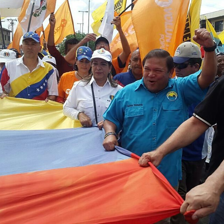 Andrés Velásquez: Venezuela hoy está de pie exigiendo Democracia