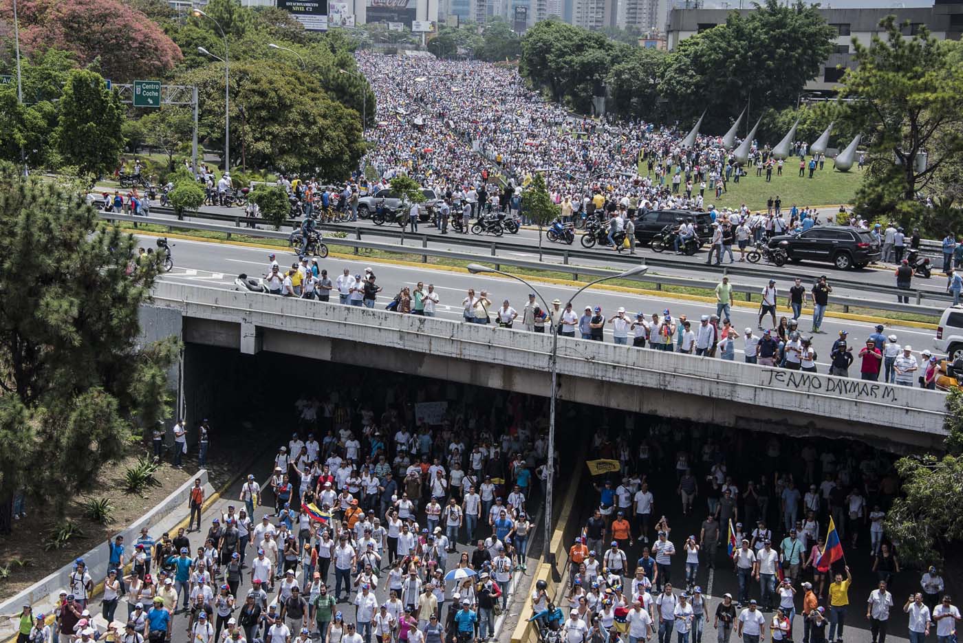 El plantón de Caracas se realizará en el distribuidor Altamira este #24A