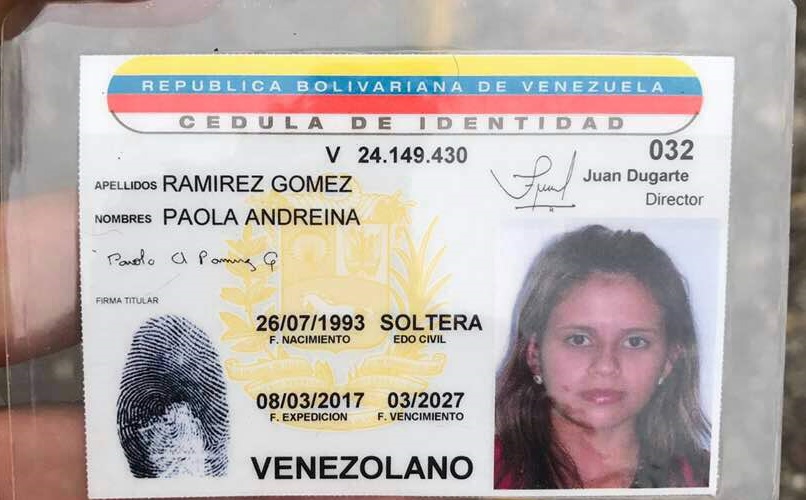 Ministerio Público imputará al presunto homicida de Paola Ramírez en Táchira