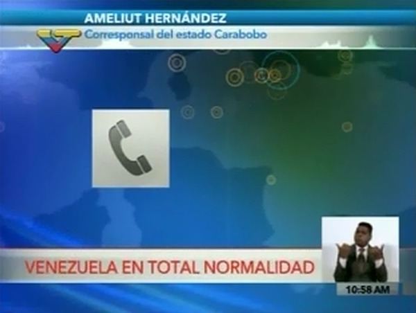 Venezuela en total normalidad: Este fue el reportaje de VTV sobre las protestas nocturnas (Video)