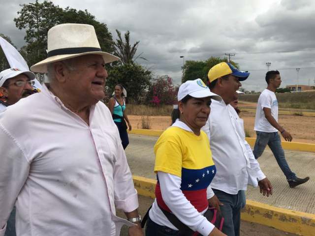 El líder opositor en el estado Bolívar, Freddy Valera