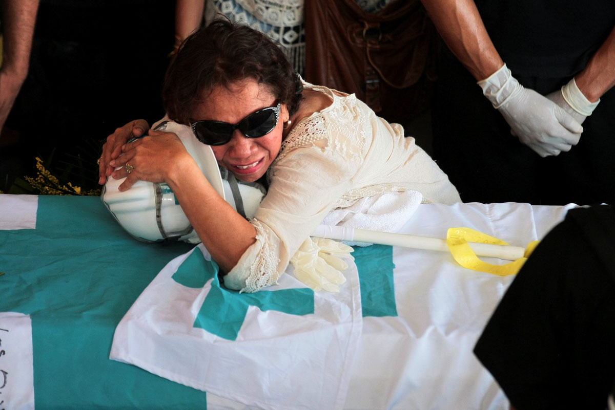 El último adiós a Paul Moreno… que Dios de tranquilidad a su madre y familiares (FOTOS)