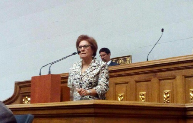 Helen Fernández, alcaldesa Metropolitana / Foto @AsambleaVE
