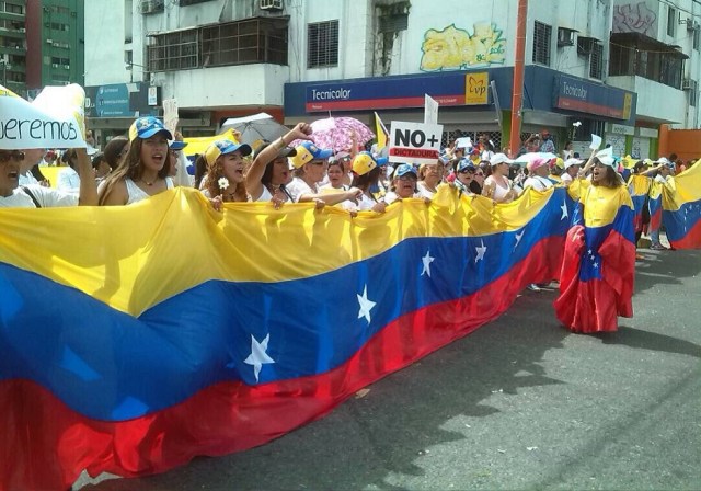 Mujeres contra la represión en Barinas este #6May / Foto @JUANPCD 