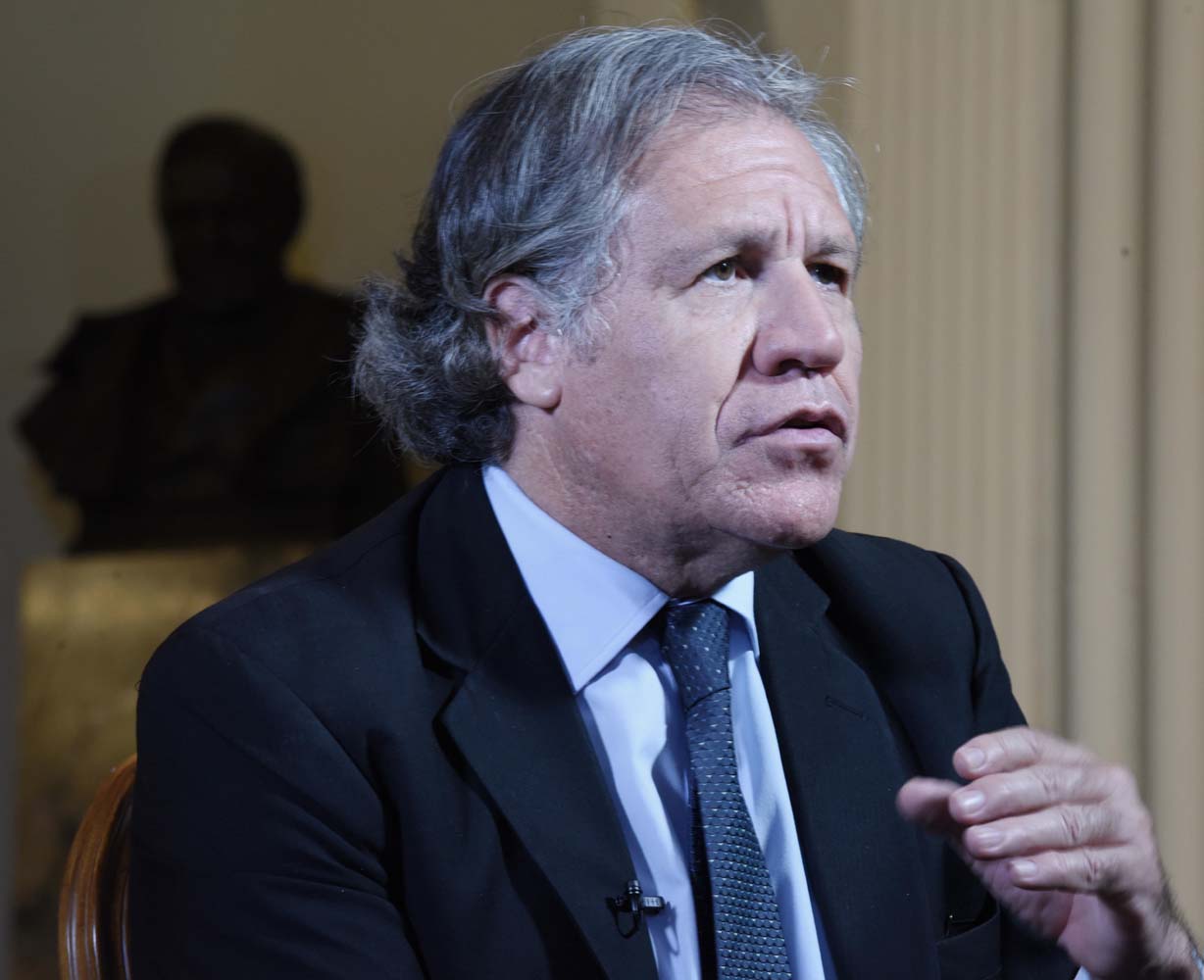 Almagro se solidariza con María Corina y exige que se garantice la seguridad personal de los venezolanos