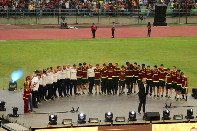 ¡Campeones en nuestros corazones! Las imágenes que no viste del recibimiento de la Vinotinto Sub 20. Foto: Eduardo Ríos / LaPatilla.com