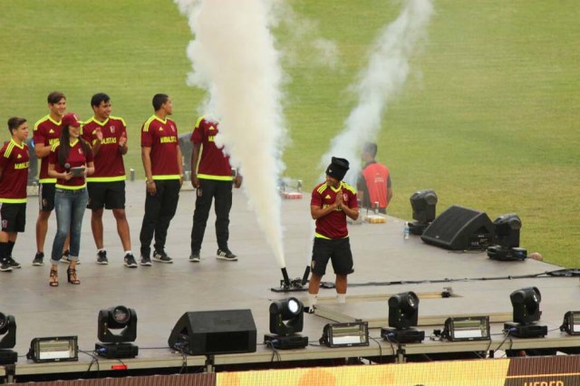 ¡Campeones en nuestros corazones! Las imágenes que no viste del recibimiento de la Vinotinto Sub 20. Foto: Eduardo Ríos / LaPatilla.com