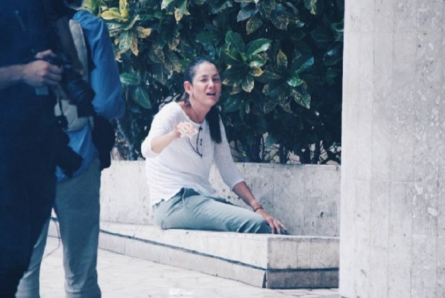 Isabel, fotógrafa que fue robada por la PNB este #5Jun / Foto vía Instagram regulogomez 