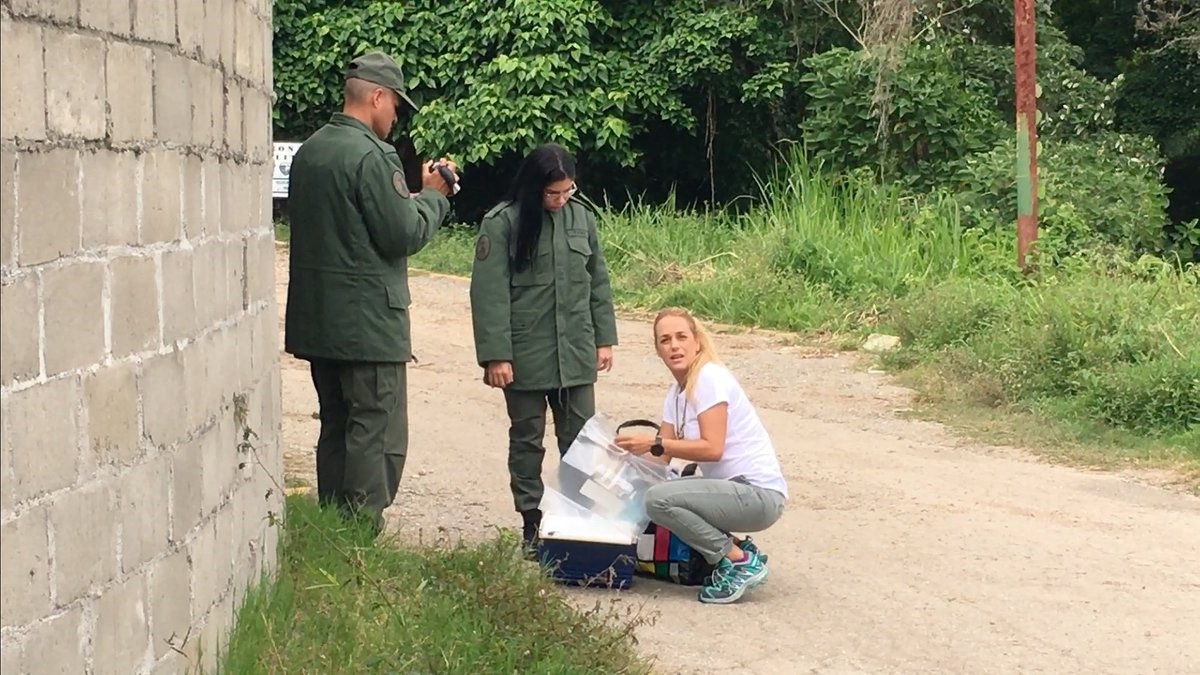 Tintori denuncia nueva violación a DDHH de Leopoldo López #11Jun (Fotos)