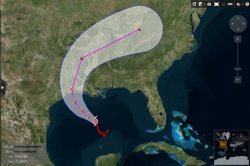 Tormenta tropical Cindy se forma en el Golfo de México (IMAGEN)