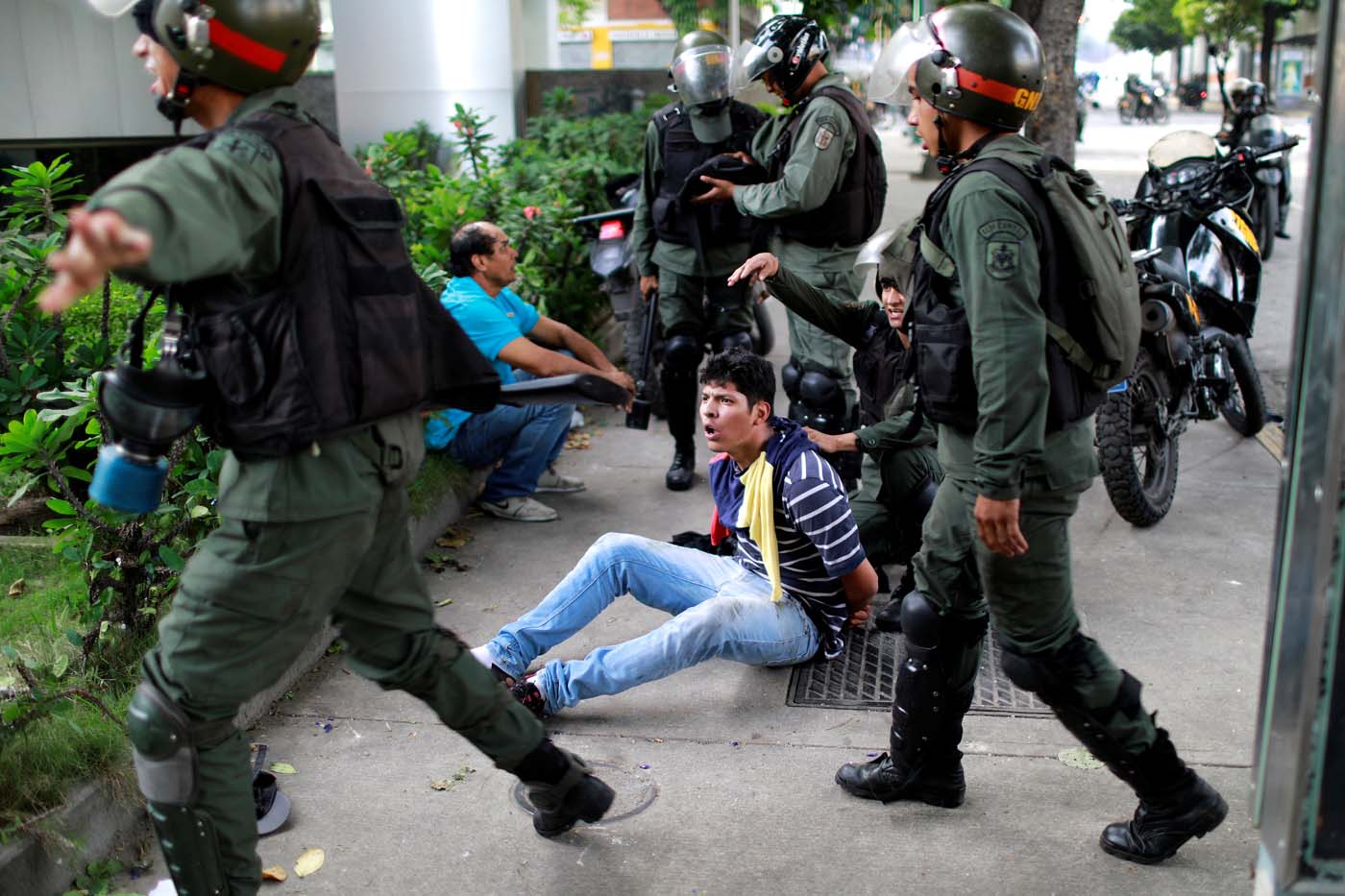 Venezuela, donde 40 personas son detenidas diariamente por protestar