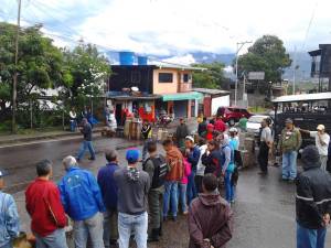 Protestan en Táchira por falta de gas #10Jul