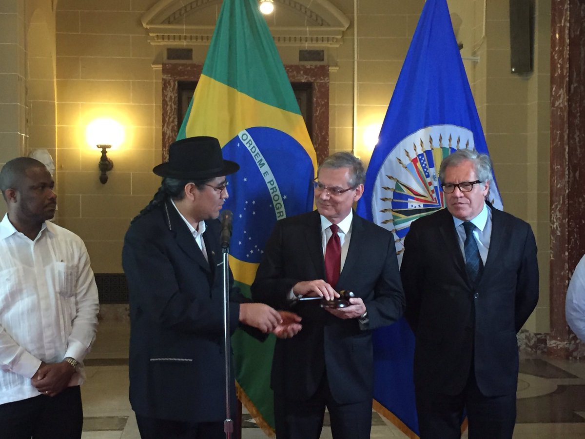 Brasil asumió la presidencia del Consejo Permanente de la OEA