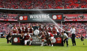 El Arsenal se lleva la Supercopa de Inglaterra en penales