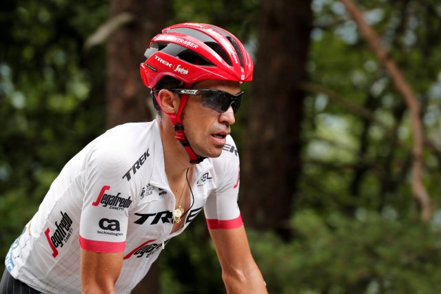 El ciclista español Alberto Contador. REUTERS/Benoit Tessier - File Photo