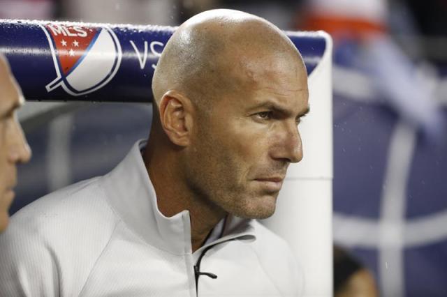 El entrenador del Real Madrid, Zinedine Zidane (Foto: EFE)
