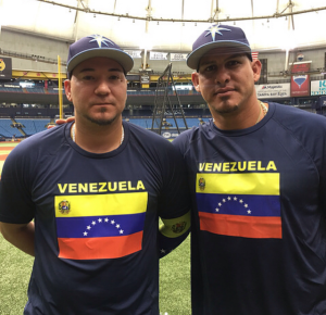 El noble gesto de los Rays de Tampa Bay en solidaridad con Venezuela (Fotos)