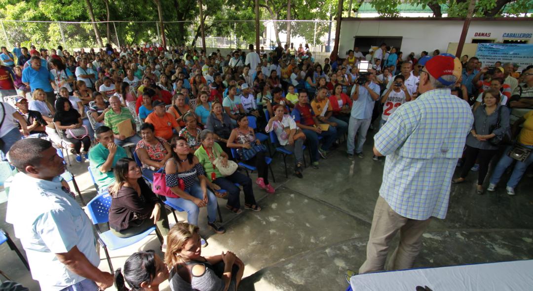 Obreros educacionales de Aragua levantaron su mano en apoyo a Ismael García