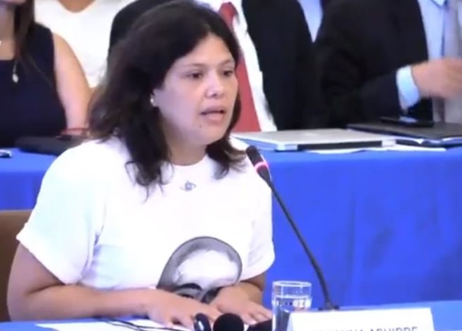 La viuda de José Alejandro Márquez denuncia en la OEA que la GN golpeó salvajemente a su esposo