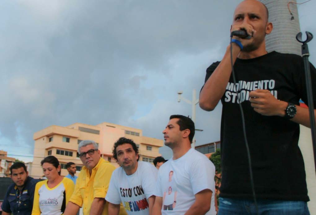 Movimiento estudiantil aragüeño apuesta por el cambio con José Ramón Arias