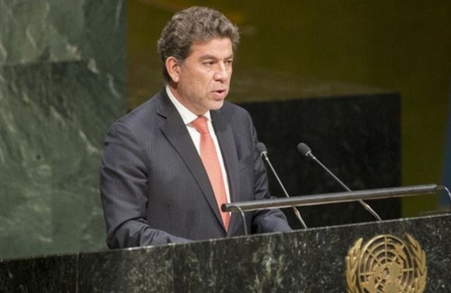 Gustavo Meza-Cuadra, delegado de Perú en la ONU // FOTO @ONUinfo 