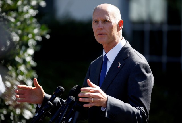 Gobernador de Florida Rick Scott. Foto: Archivo   REUTERS/Joshua Roberts